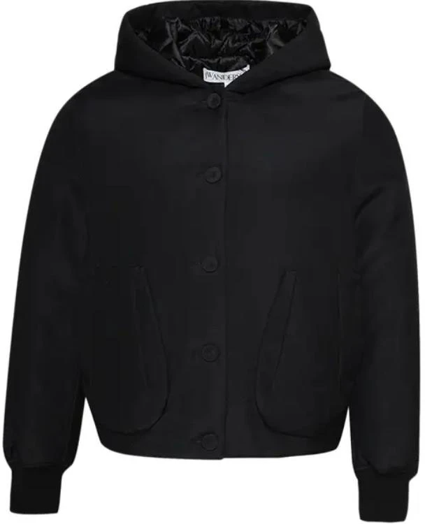 jw-anderson-ss-25-black-solid-color-single-breasted-hooded-jacket-menswear-jk-0373-pg-1679-999