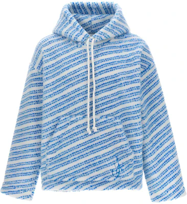 JW Anderson Striped Hoodie Light Blue TP0255PG1341-800 Buy JW Anderson Striped Hoodie Light Blue TP0255PG1341-800