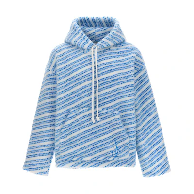 JW Anderson Striped Hoodie Light Blue TP0255PG1341-800