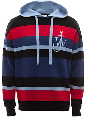 JW Anderson Striped Logo Letter Hoodie Multicolor KW0347-YN0054-820 Buy JW Anderson Striped Logo Letter Hoodie Multicolor KW0347-YN0054-820