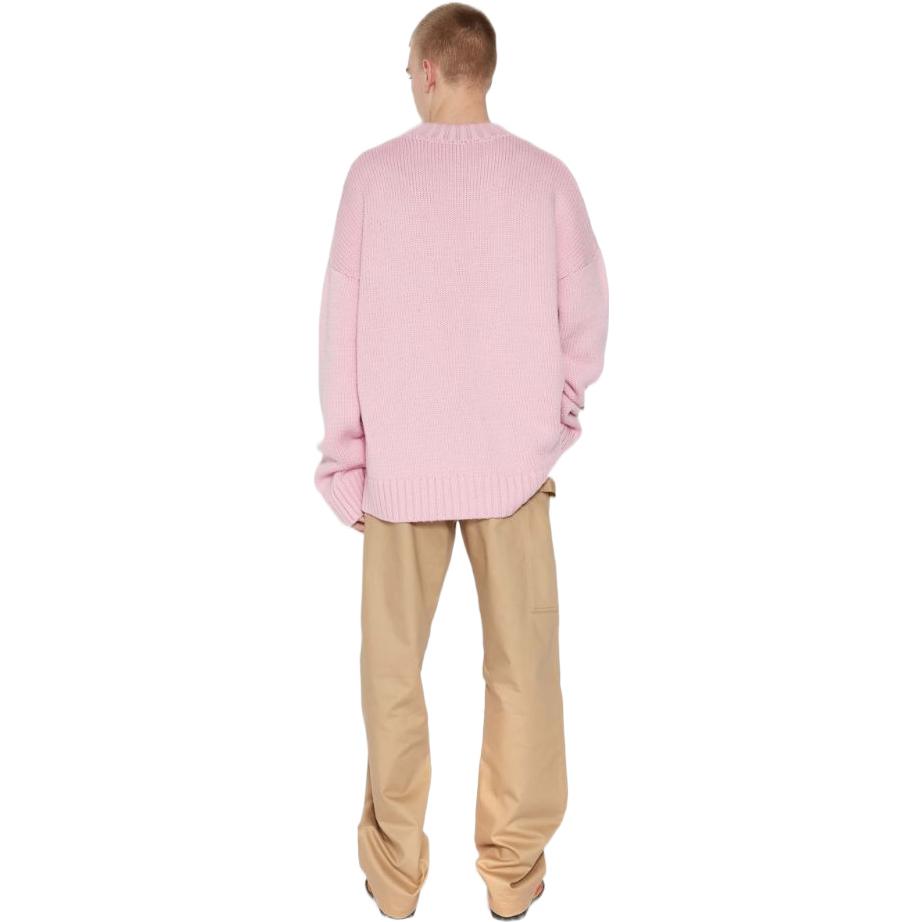 Purchase JW Anderson Unisex Sweater Wool Bermanik Merah Jambu 18413132