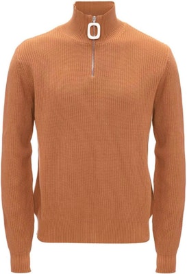 JW Anderson Unisex Oversized Pullover Knit Sweater Jingga Berzip KW0868YN0126132 Order JW Anderson Unisex Oversized Pullover Knit Sweater Jingga Berzip KW0868YN0126132