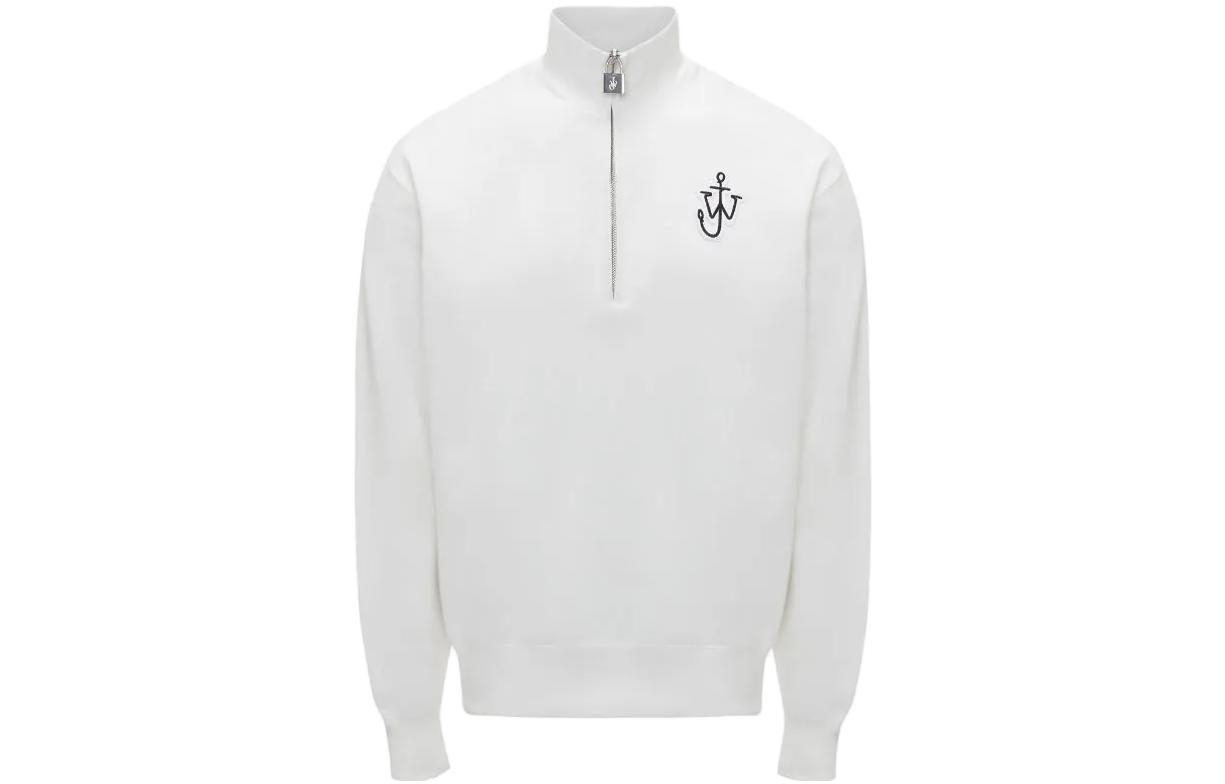 JW Anderson White Graphic Print Pullover Sweatshirt Unisex JO0164PG0861001