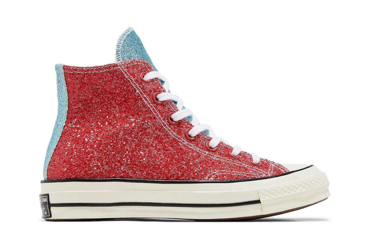 JW Anderson x Converse Chuck 70 Hi 'Glitter Pack - Cherry Sulphur'