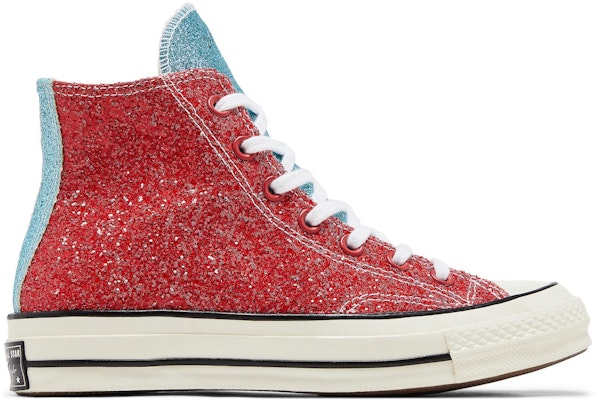 JW Anderson x Converse Chuck 70 Hi 'Glitter Pack - Merah Ceri Sulfur' 164694C Buy JW Anderson x Converse Chuck 70 Hi 'Glitter Pack - Merah Ceri Sulfur' 164694C