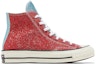 Buy JW Anderson x Converse Chuck 70 Hi 'Glitter Pack - Merah Ceri Sulfur' 164694C