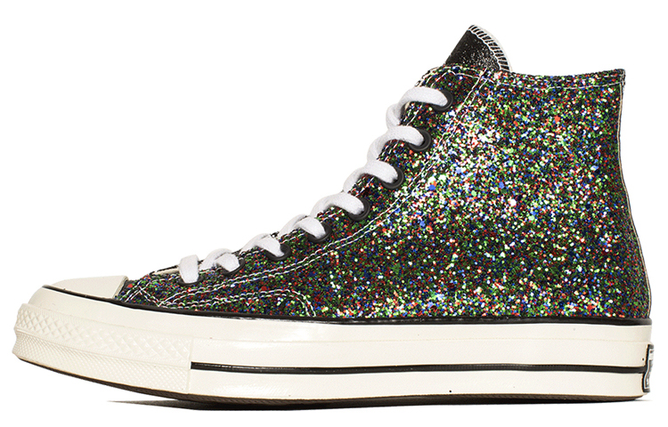 JW Anderson x Converse Chuck 70 Hi 'Glitter Pack - Black Multicolor' 164697C