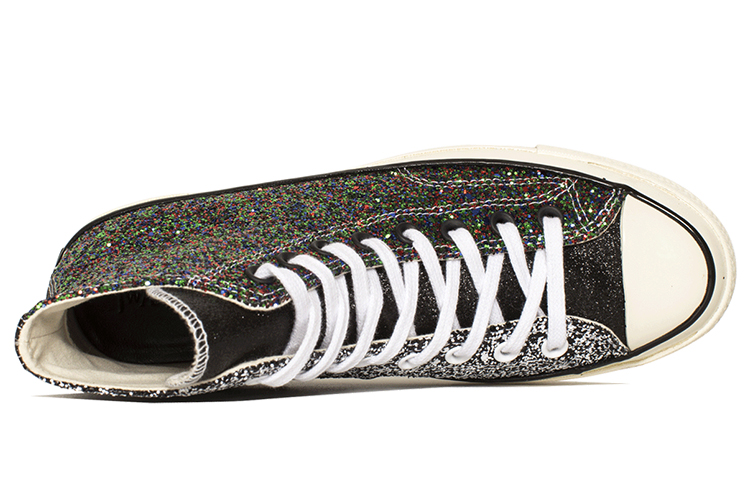 Lookbook JW Anderson x Converse Chuck 70 高帮“闪光包-黑色多彩” 164697C