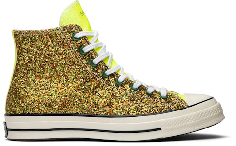 JW 앤더슨 x 컨버스 척 70 하이 '글리터 팩 - 골드 실버' 164696C Buy JW 앤더슨 x 컨버스 척 70 하이 '글리터 팩 - 골드 실버' 164696C