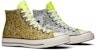 JW Anderson x Converse Chuck 70 High 'Glitter Pack - Emas Perak' 164696C