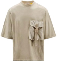 JW Anderson x Moncler FW22 Unisex Solid Pocket Crewneck T-Shirt Beige H209E8C00001829JS201 JW Anderson x Moncler FW22 Unisex Solid Pocket Crewneck T-Shirt Beige H209E8C00001829JS201