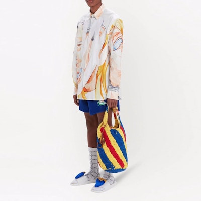 Camiseta de Manga Larga Estampada Multicolor JW Anderson x Pol Anglada SS22 Hombre SH0161-PG0640-001 Purchase Camiseta de Manga Larga Estampada Multicolor JW Anderson x Pol Anglada SS22 Hombre SH0161-PG0640-001