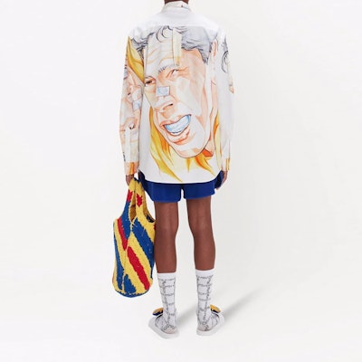 Camiseta de Manga Larga Estampada Multicolor JW Anderson x Pol Anglada SS22 Hombre SH0161-PG0640-001 Details for Camiseta de Manga Larga Estampada Multicolor JW Anderson x Pol Anglada SS22 Hombre SH0161-PG0640-001