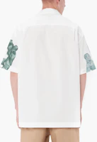 Purchase JW Anderson x Pol Anglada SS23 白色圖案短袖襯衫 SH0228PG1090001