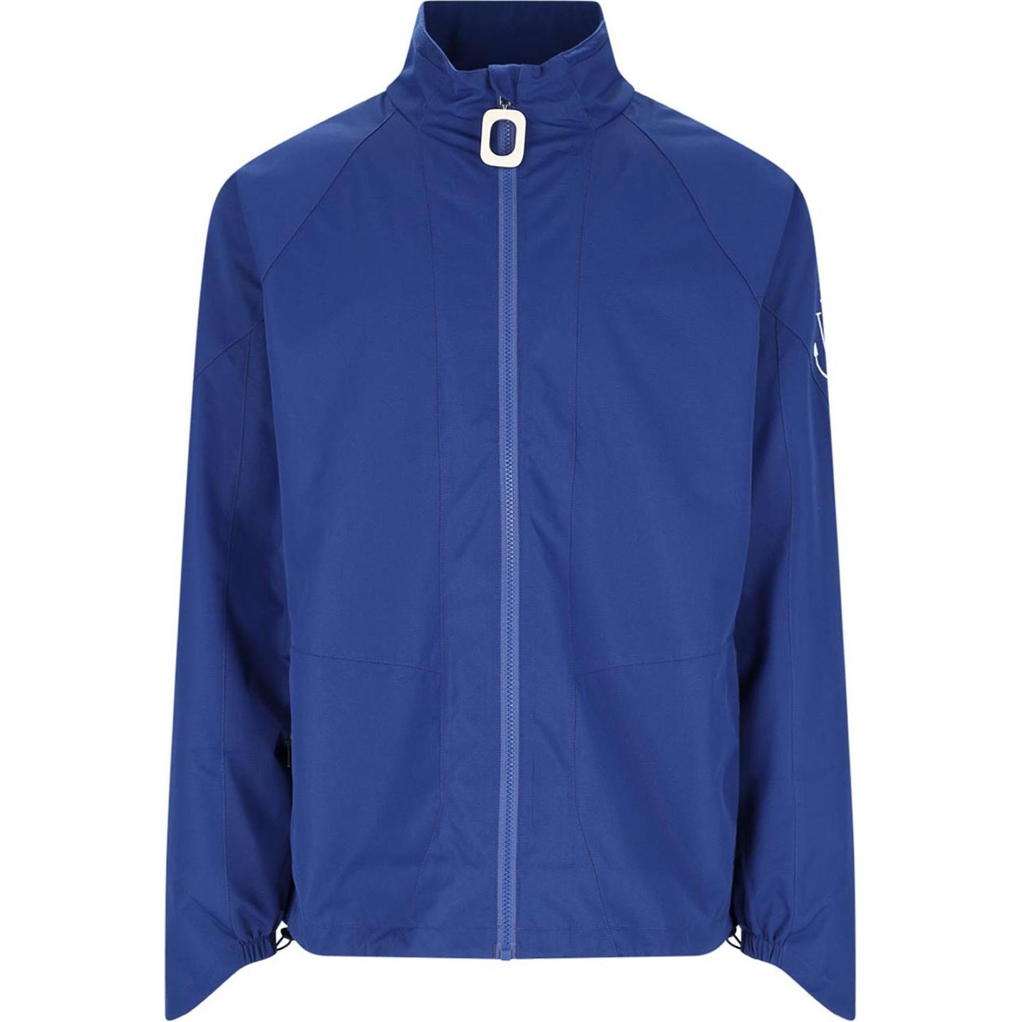 JW Anderson Zip Front Letter Print Track Jacket Men’s Blue JK0298PG1488-842