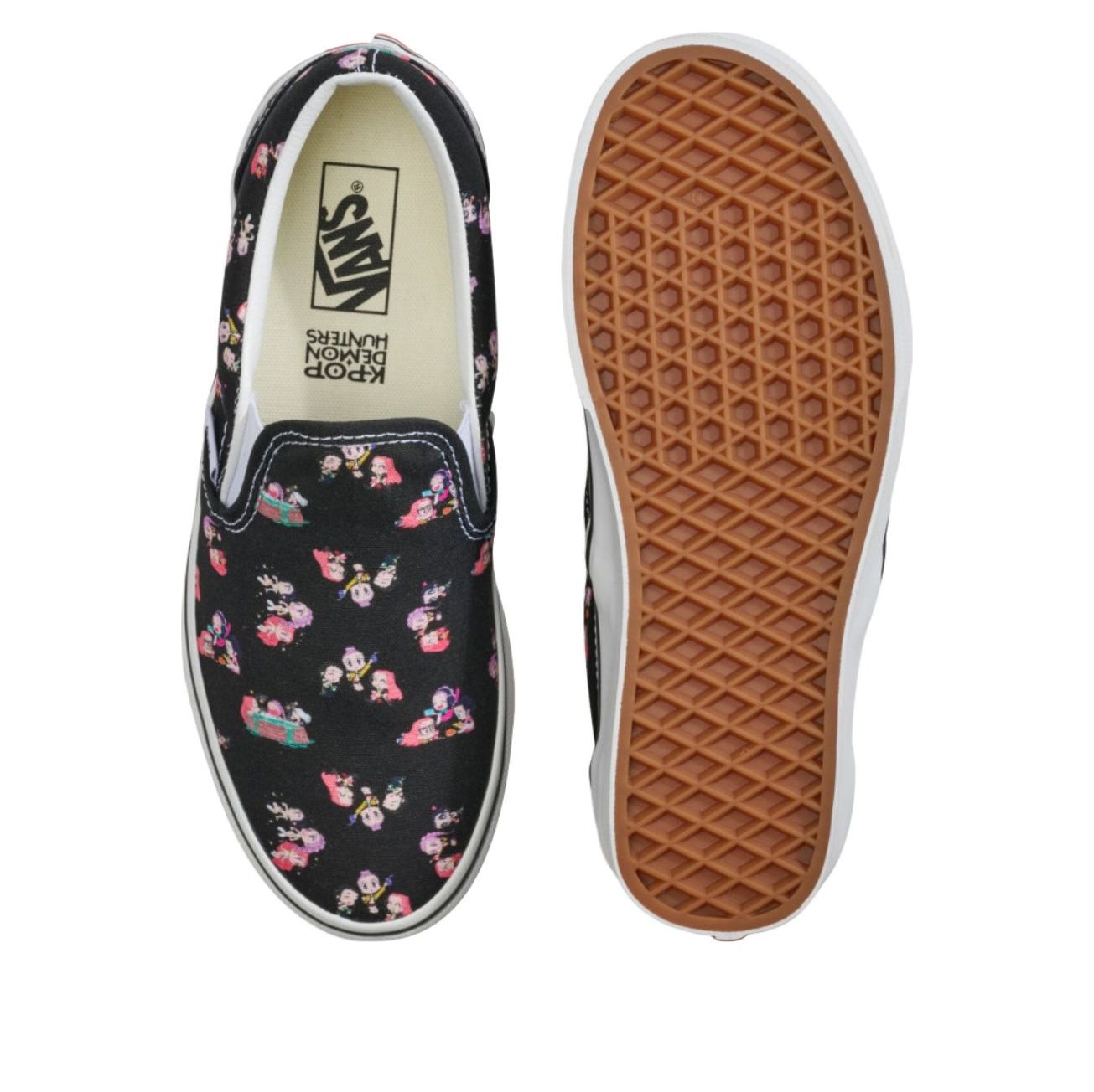 Lookbook K-Pop Demon Hunters x Vans Slip-on 'Black' VN000ED2BOS
