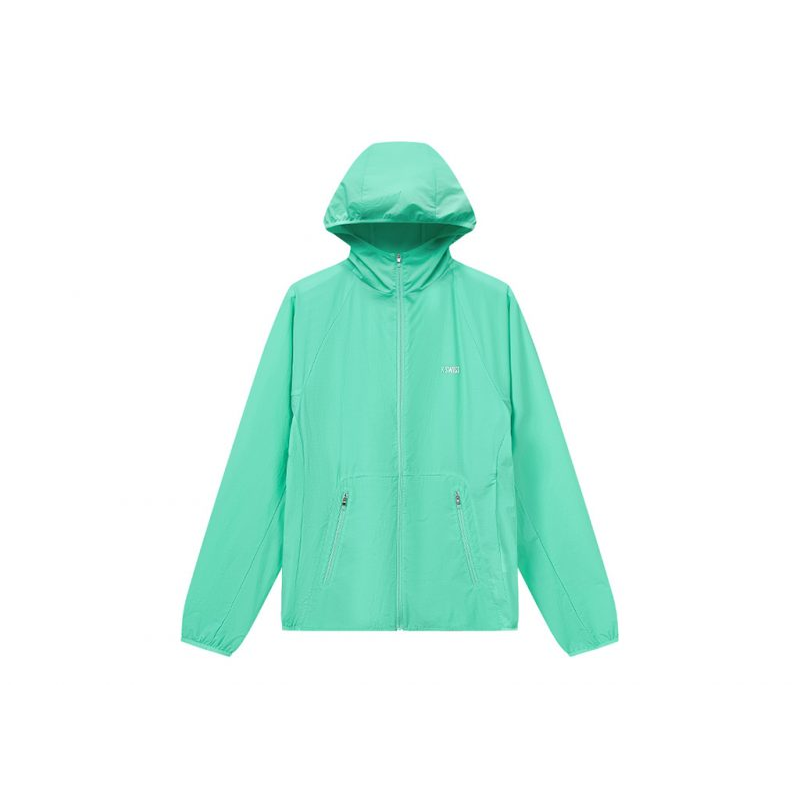 K-Swiss Unisex Stylish Comfortable Breathable Hooded Jacket Stone Green 1910052-337