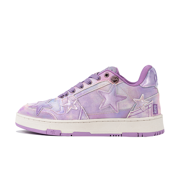 KAALIXTO Bandhnu "Starry" Purple Sneakers Casual Starry Night Design. KSH230311
