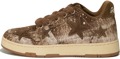 KAALIXTO Brown Low-Top Skate Shoes Fashion Non-Slip Casual Sneakers KSH241016 KAALIXTO Brown Low-Top Skate Shoes Fashion Non-Slip Casual Sneakers KSH241016