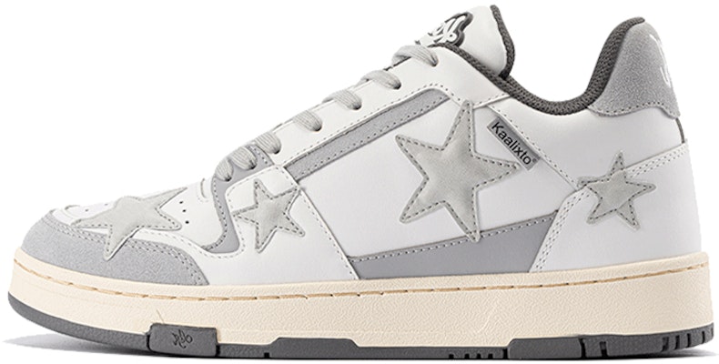 KAALIXTO Help Stars Silver White/Grey Mid-Top Skating Shoes Comfortable KSH220314 Buy KAALIXTO Help Stars Silver White/Grey Mid-Top Skating Shoes Comfortable KSH220314