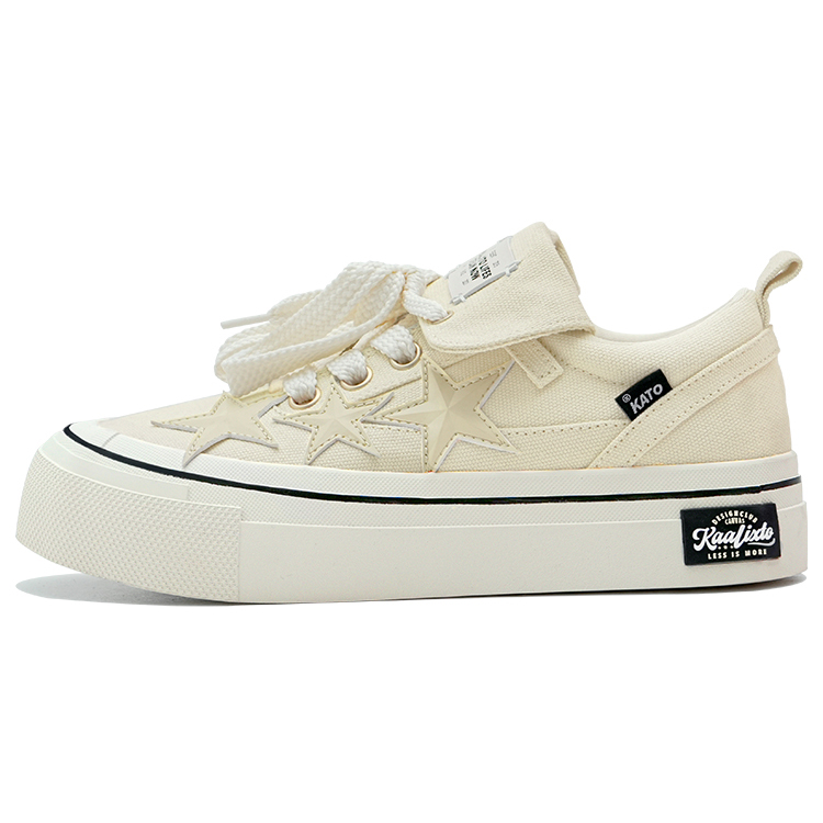KAALIXTO Raw Cheese Non-Slip Canvas Shoes Beige KSH240416