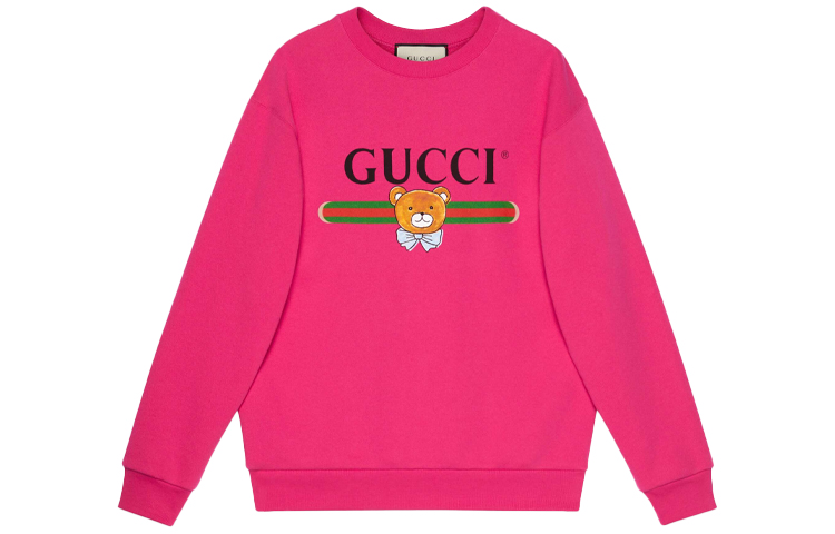 Kai Gucci Logo Crewneck Sweatshirt Purple Burgundy () 623245-XJDJG-5251