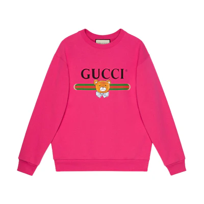 Kai Gucci Logo Crewneck Sweatshirt Purple Burgundy () 623245-XJDJG-5251
