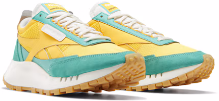 Lookbook KAKAO FRIENDS x Reebok classic legacy 舒適 耐磨 低筒 運動休閒鞋 男女款 黃綠色