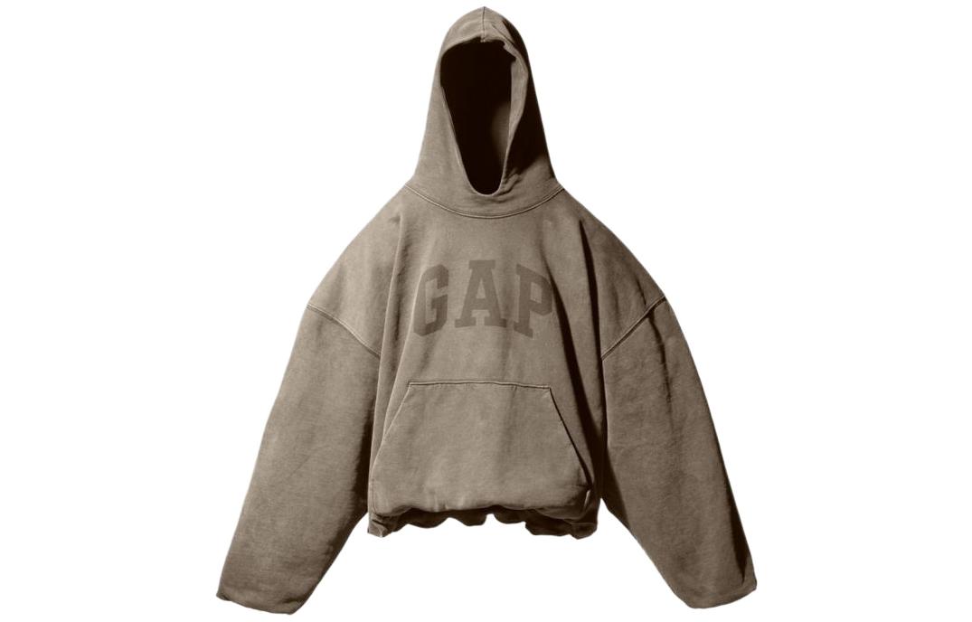 Order Hoodie Unisex Kanye YEEZY x Gap x Balenciaga Beige Logo Casual Style YEEZY-SS22-013