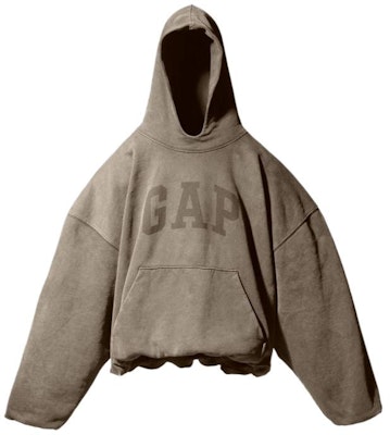Hoodie Unisex Kanye YEEZY x Gap x Balenciaga Beige Logo Casual Style YEEZY-SS22-013 Order Hoodie Unisex Kanye YEEZY x Gap x Balenciaga Beige Logo Casual Style YEEZY-SS22-013