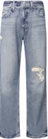 Kanye Concert YEEZY x Gap x Balenciaga Distressed Denim Jeans Unisex Blue. YEEZY-SS22-033 Kanye Concert YEEZY x Gap x Balenciaga Distressed Denim Jeans Unisex Blue. YEEZY-SS22-033