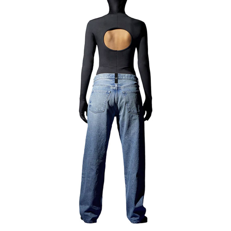 Sizing カニエコンサート YEEZY x Gap x Balenciaga ユニセックス デニムジーンズ ブルー. YEEZY-SS22-033