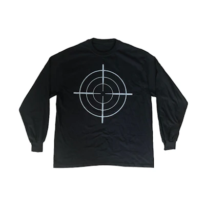 Kanye West Bullseye DONDA Chicago Listening Event L/S T-shirt 'Black'