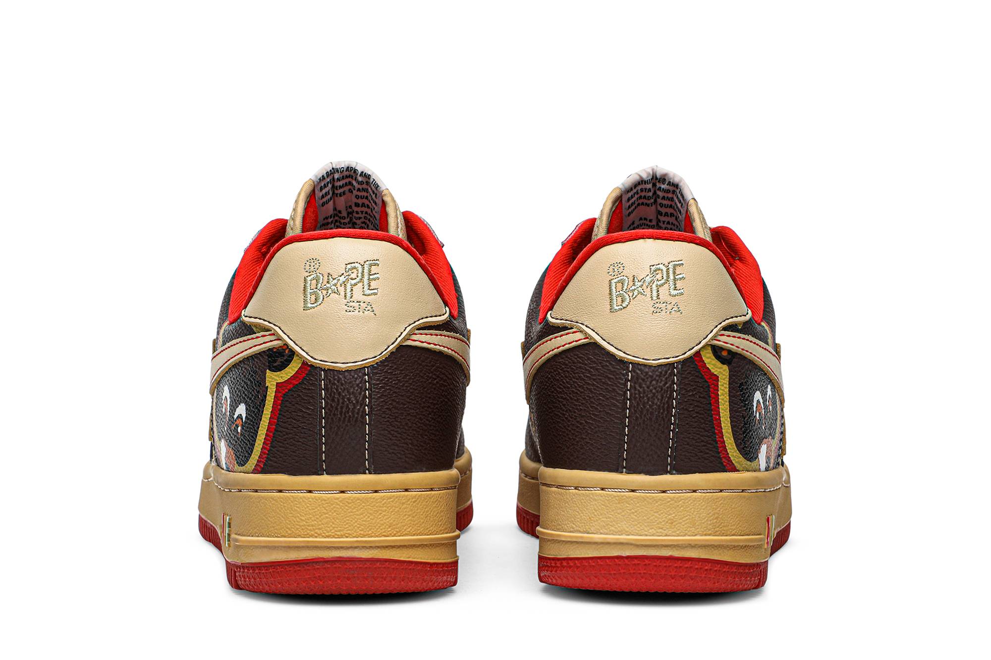 Details for Kanye West x BAPE Bapesta FS-001 Low 'College Dropout' Zapatillas 860