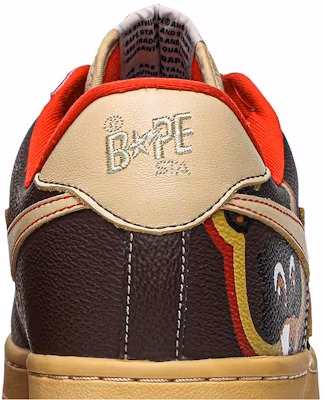 Kanye west x sales bape bapesta college dropout