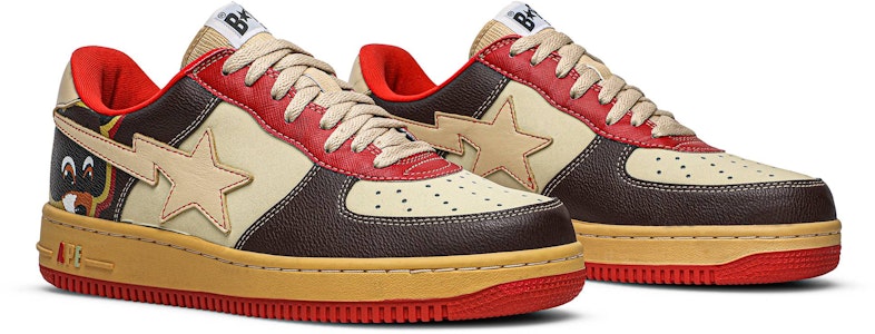 Kanye West x BAPE Bapesta FS-001 Low 'College Dropout' Kasut Sneakers. 860 Cheap Kanye West x BAPE Bapesta FS-001 Low 'College Dropout' Kasut Sneakers. 860