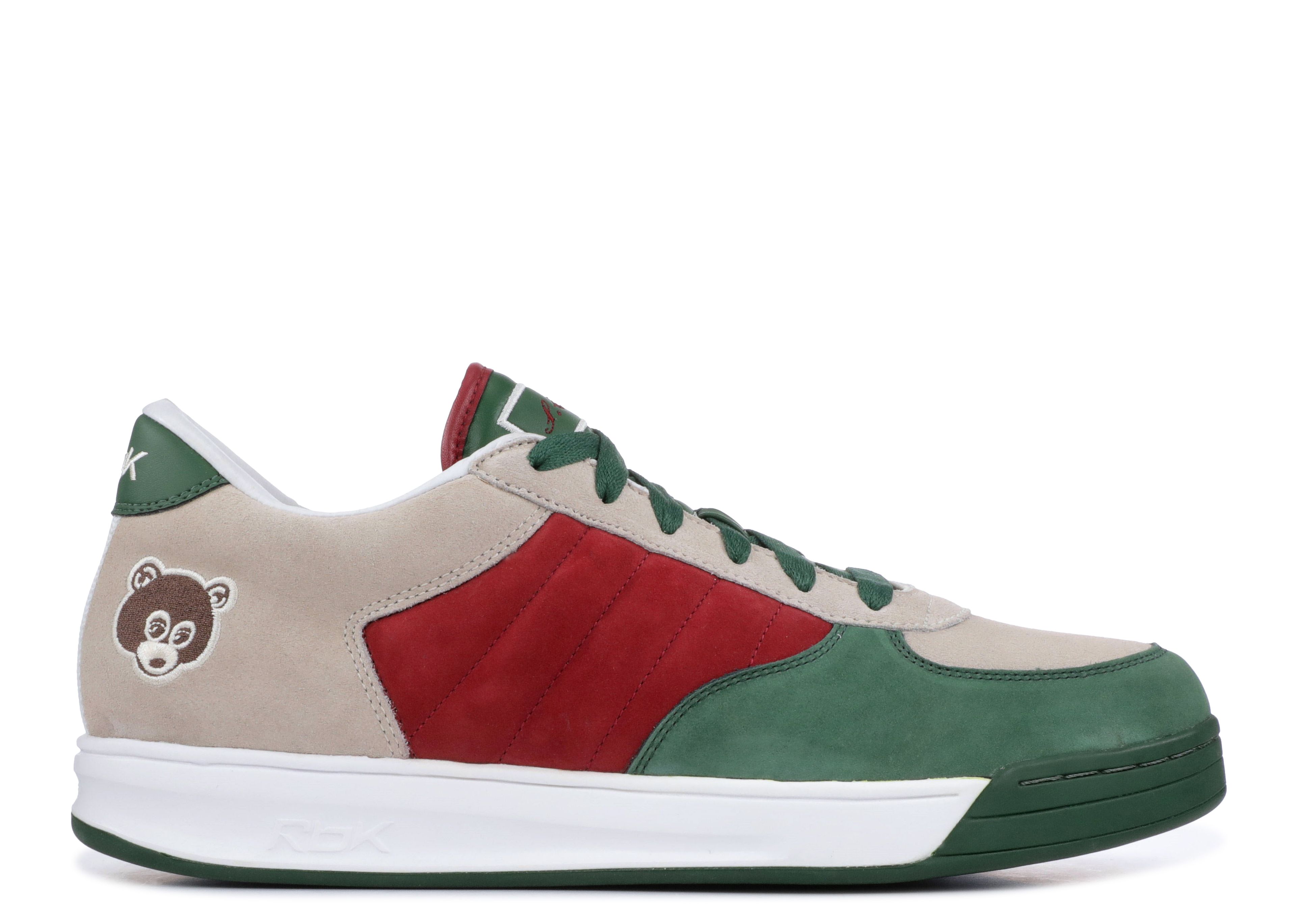 Kanye West x S. Carter Classic Low 'Green Triathlon Red' Sample 10-134268B