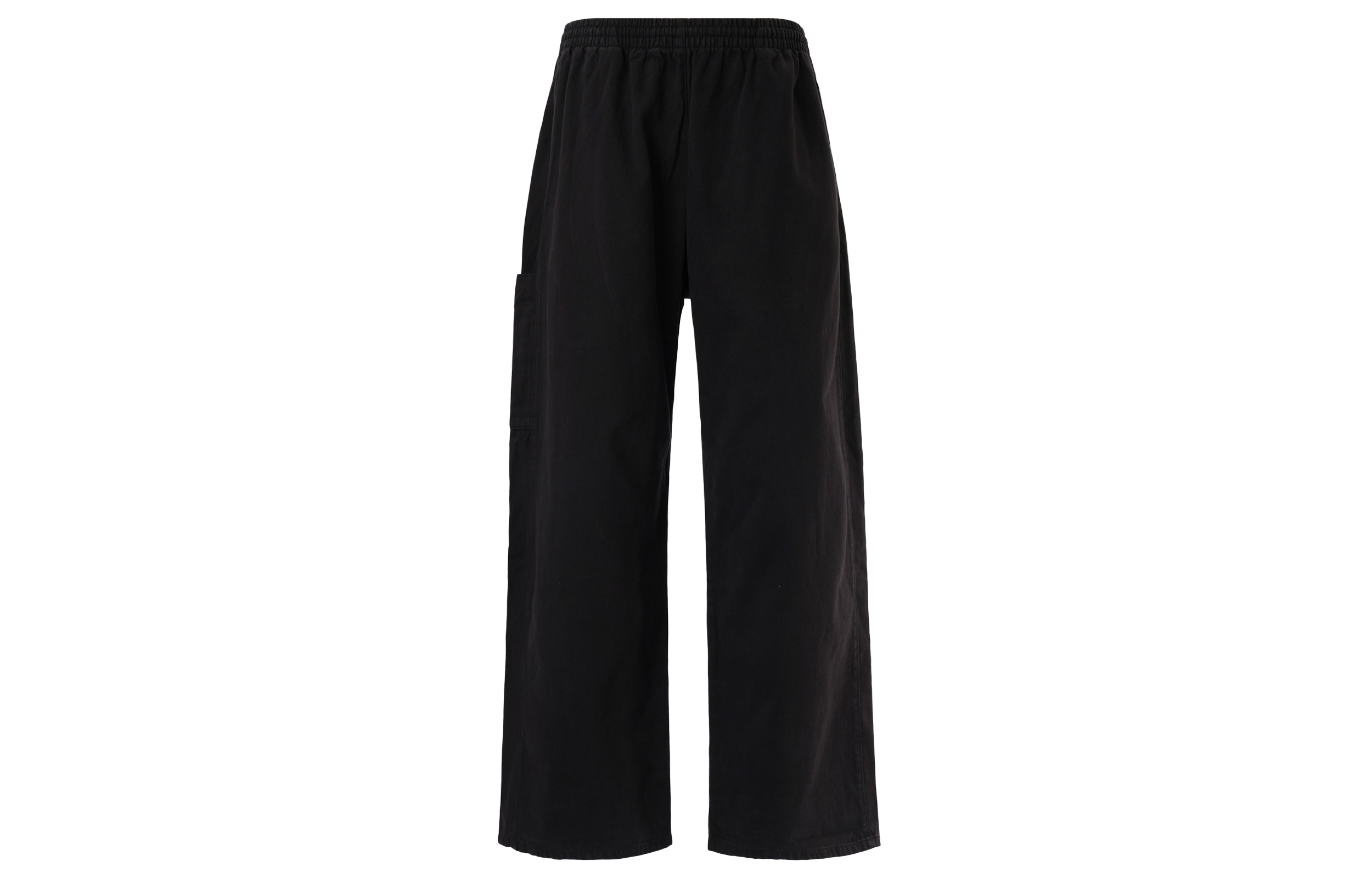 Kanye West YEEZY x Gap x Balenciaga Utility Pants Black Mens Relaxed Fit Casual. 537277-00