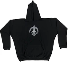 Kanye YZY Crescent Logo Hoodie Black - Unisex Sweatshirt from Yeezy Vultures Series YZY-FW24-015 Kanye YZY Crescent Logo Hoodie Black - Unisex Sweatshirt from Yeezy Vultures Series YZY-FW24-015