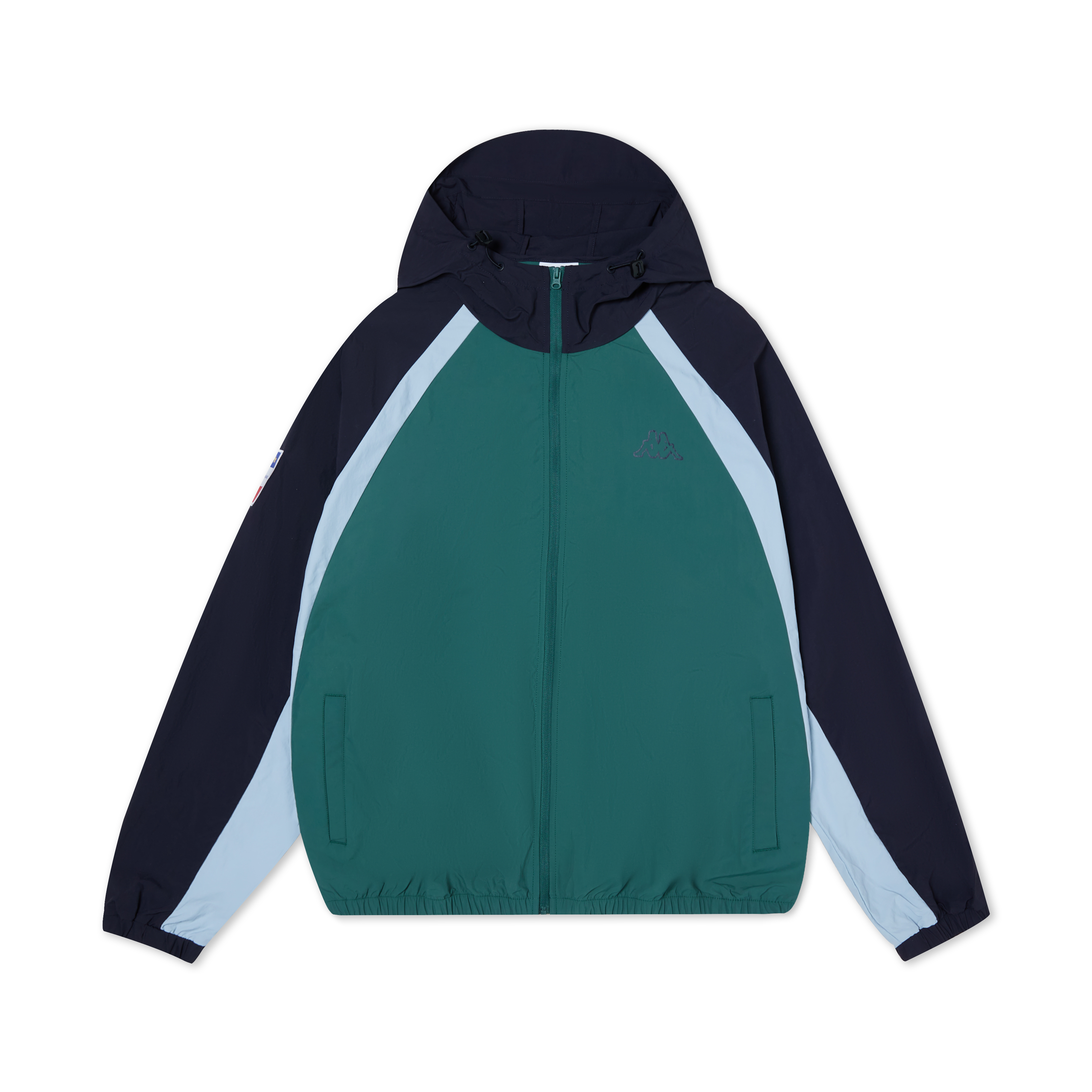 Kappa 1916 Lightweight UV-Proof Outdoor Windbreaker Jacket Unisex Green K0EX2FJ05V-3066
