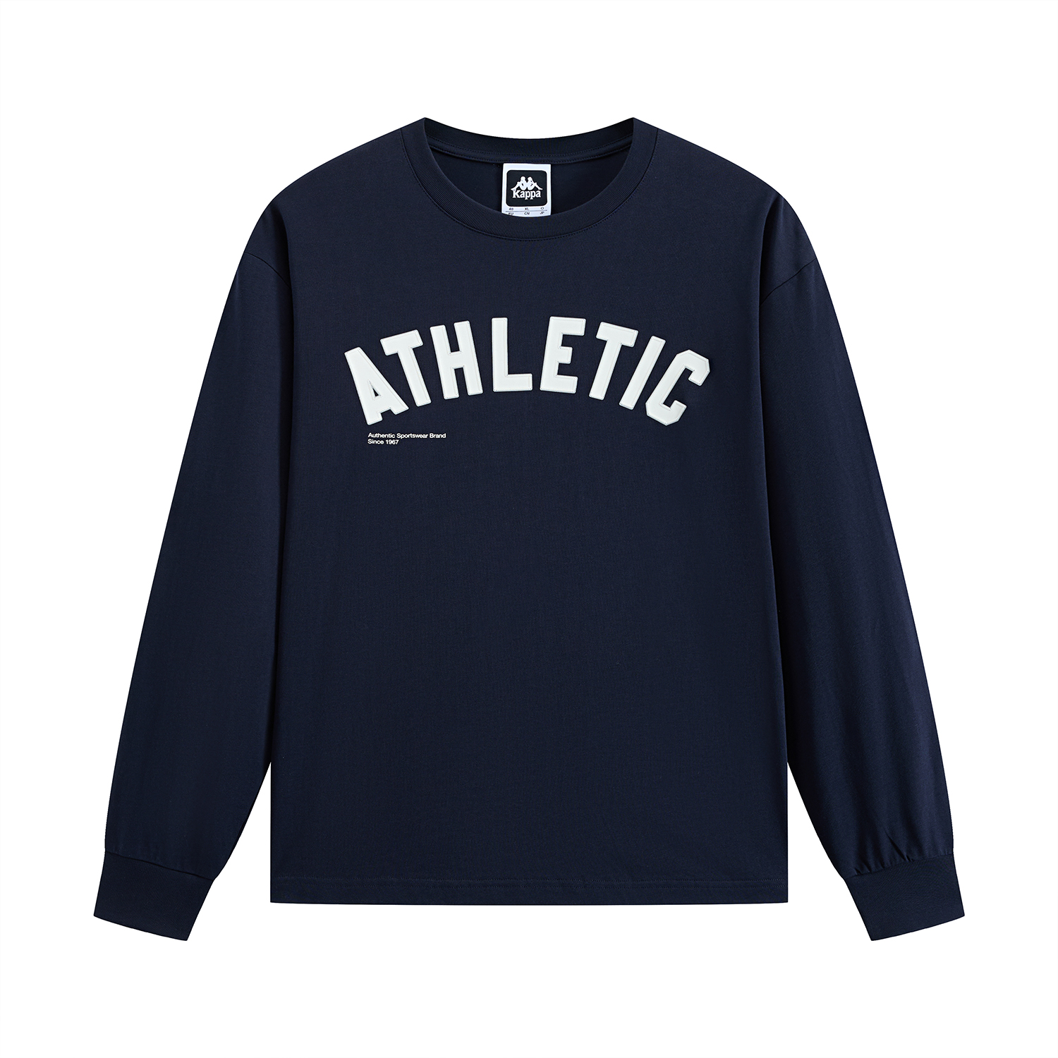 Kappa 1916 Retro Loose-Fit Cotton Pullover Sweatshirt for Men - Multiple Colors K0E72TC01