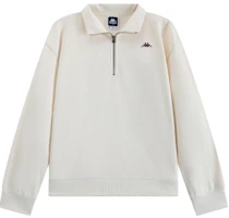 Kappa 1916 Series Loose Half-Zip Knit Pullover Sweatshirt - Multiple Colors K0E72WT38 Kappa 1916 Series Loose Half-Zip Knit Pullover Sweatshirt - Multiple Colors K0E72WT38