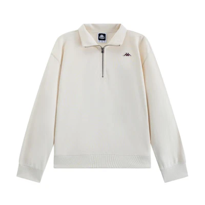 Kappa 1916 Series Loose Half-Zip Knit Pullover Sweatshirt - Multiple Colors K0E72WT38