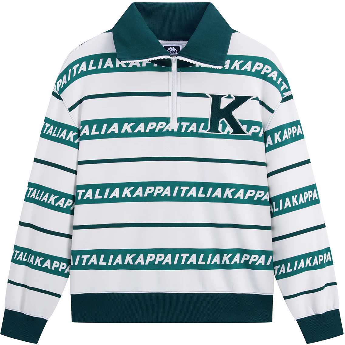 kappa-1916-series-retro-colorblock-striped-half-zip-pullover-sweatshirt-unisex-k0-dz-2-wt-68-d