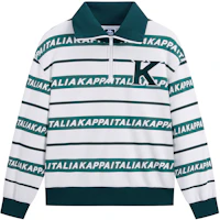 Kappa 1916 Series Retro Colorblock Striped Half-Zip Pullover Sweatshirt Unisex. K0DZ2WT68D Kappa 1916 Series Retro Colorblock Striped Half-Zip Pullover Sweatshirt Unisex. K0DZ2WT68D