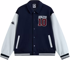 Kappa 1916 Series Retro Cotton Knit Jacket - Black Casual Sportswear K0E72WK02 Kappa 1916 Series Retro Cotton Knit Jacket - Black Casual Sportswear K0E72WK02