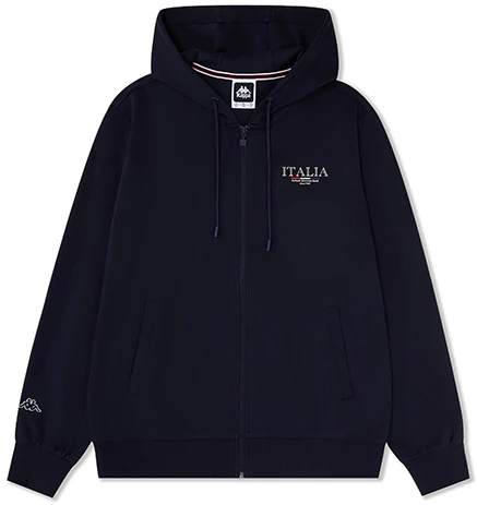 kappa-1916-series-retro-hoodie-jacket-dark-night-blue-black-long-sleeve-k0-e32-mk-01