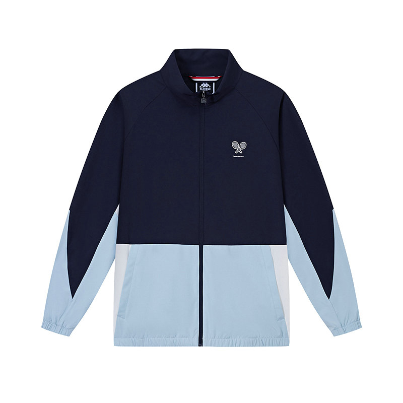 Kappa 1916 Series Retro Sports Jacket Windbreaker - Blue Casual Activewear K0E52JJ23-8243