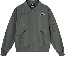 Kappa 1916 Series Retro Utility Flight Jacket Green Casual Sportswear K0E52JJ01D-3731 Kappa 1916 Series Retro Utility Flight Jacket Green Casual Sportswear K0E52JJ01D-3731