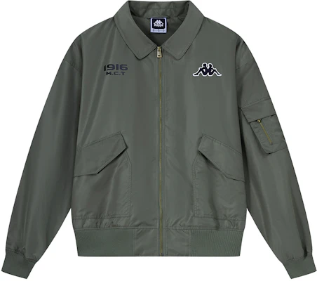 Kappa 1916系列复古多功能飞行夹克绿色休闲运动服 K0E52JJ01D-3731 Buy Kappa 1916系列复古多功能飞行夹克绿色休闲运动服 K0E52JJ01D-3731